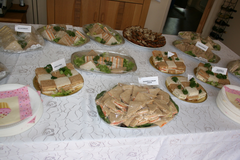 There was a large and varied afternoon tea buffet enjoyed by listeners and volunteers alike.